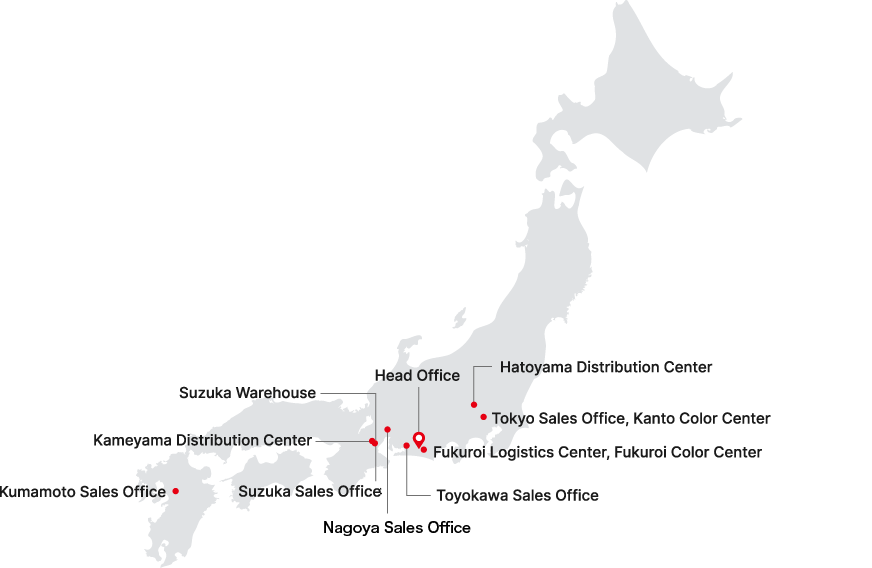 国内拠点マップ